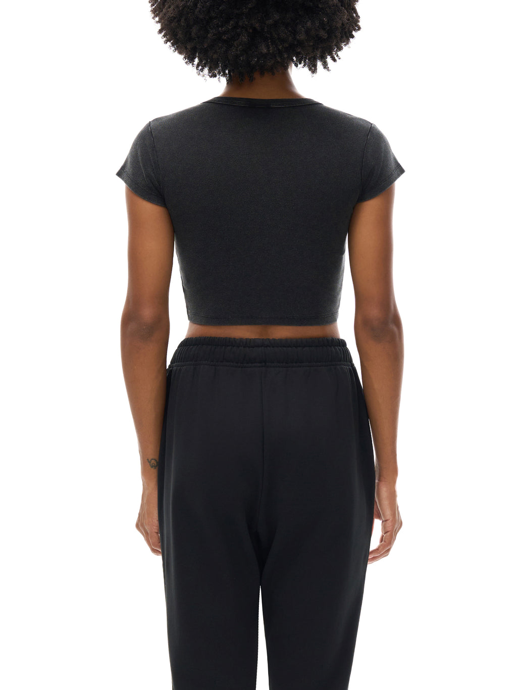 Snow Washed Crop Top